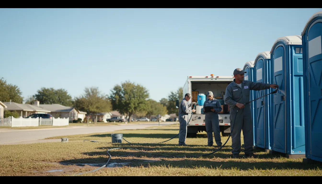 Long-Term Portable Toilet Rental in Dunnigan, CA near me
